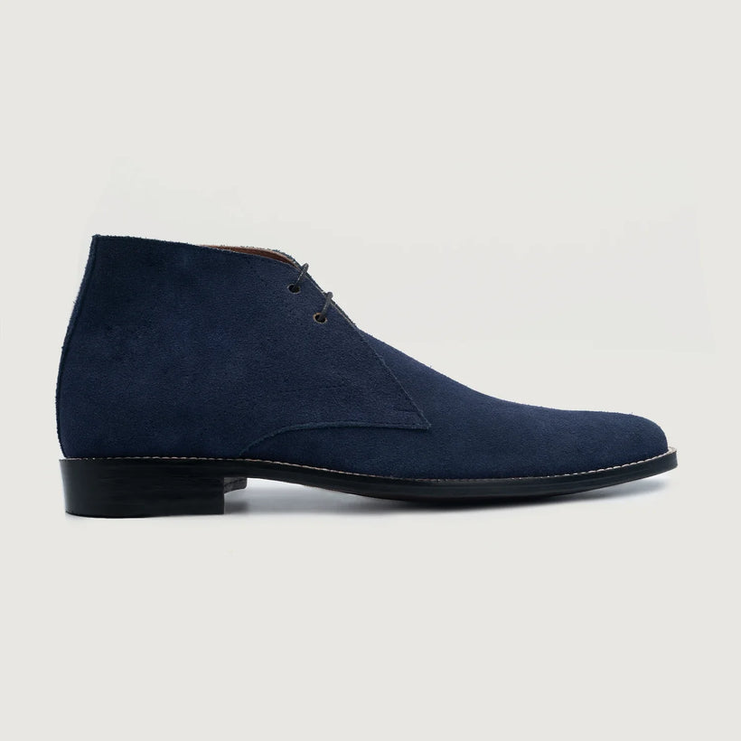 Corry Chukka Midnight Blå Suede Läderkängor för Herr
