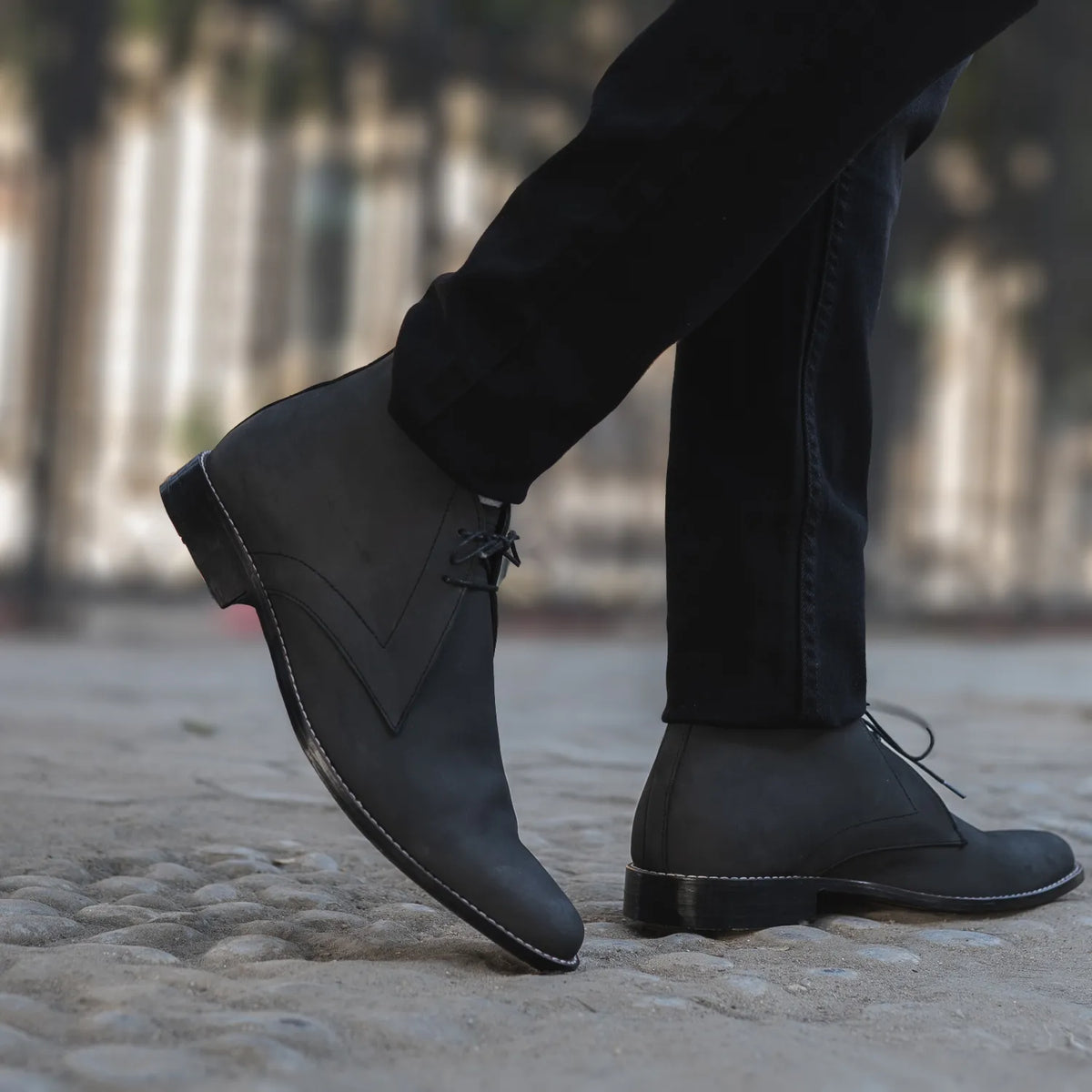 Top-Down Perspective Showing Lacing System & Tongue Craftsmanship
