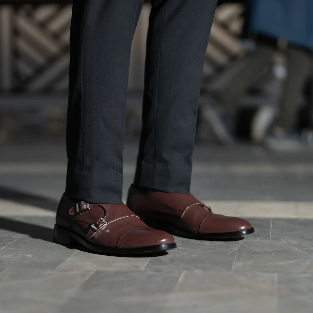 Orlaven Boston Läderskor Kastanjebrun Läderskor footwear image 9