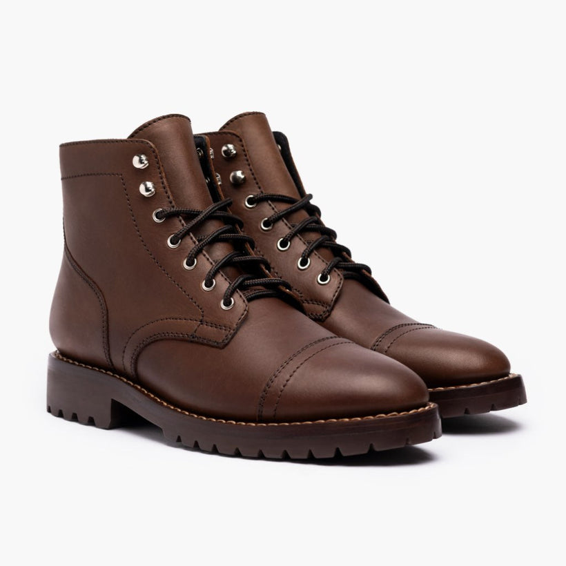 Captain StormKing® Whiskey Leather Boots för Herr