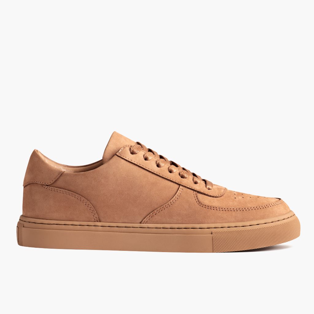 Classic Full-Grain leather Sneakers - Ritsrandsydd Goodyear-konstruktion och tåhätta