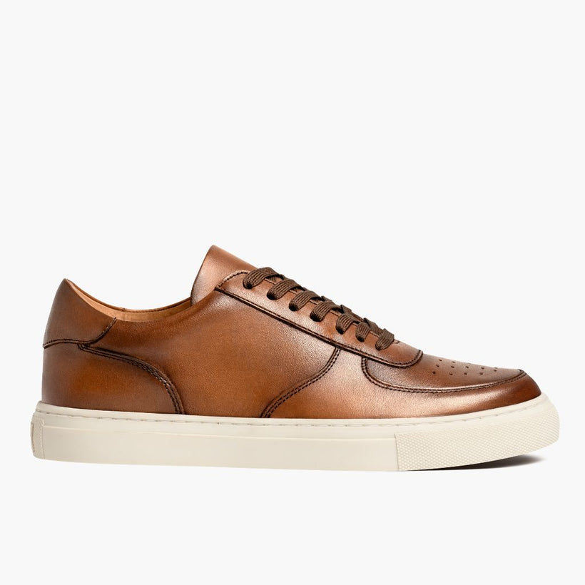 Court Toffee x Off-White Lädersneakers för Herr