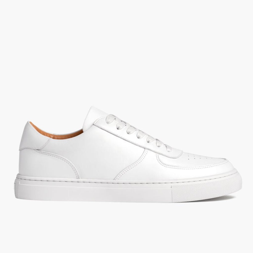 Court White Lädersneakers för Herr