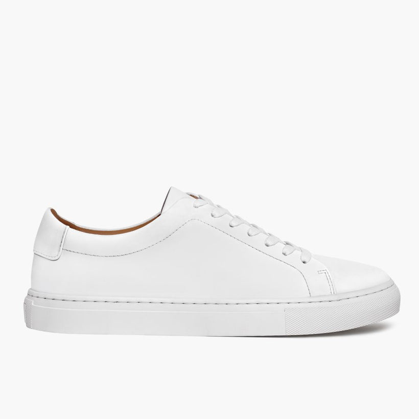 Encore White Leather Sneakers för Herr