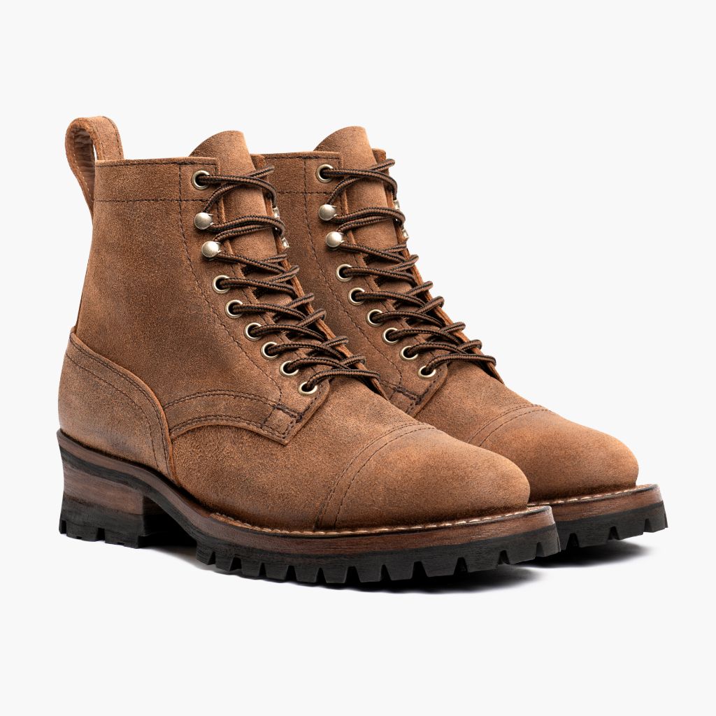 Challenger Badland Läderkängor för Herr in Classic Full-Grain Leather - Sidovy | Handla online