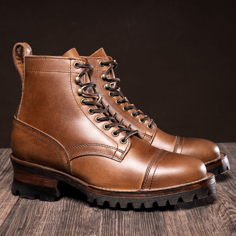 Challenger Sesame Double Shot Leather Boots för Herr