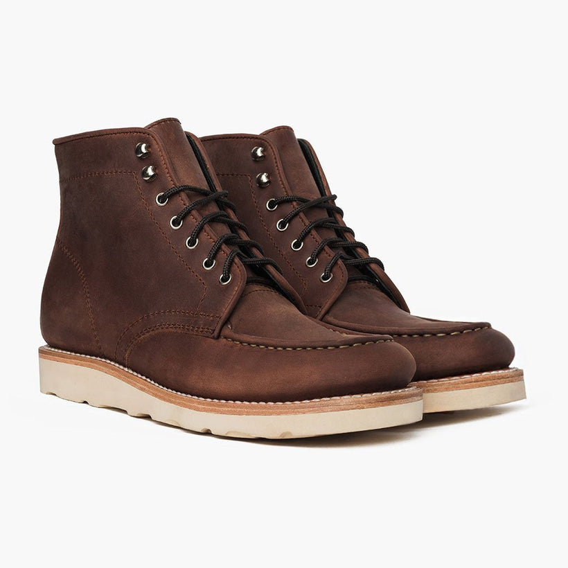 Diplomat Arizona Adobe Leather Boots för Herr