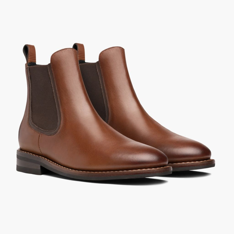 Duke Brandy Leather Boots för Herr