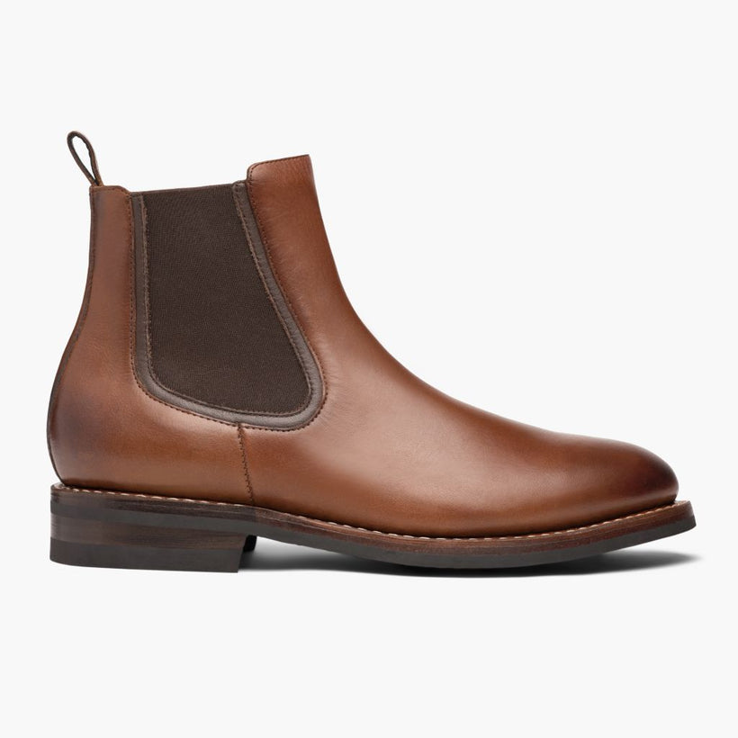 Duke Brandy Leather Boots för Herr