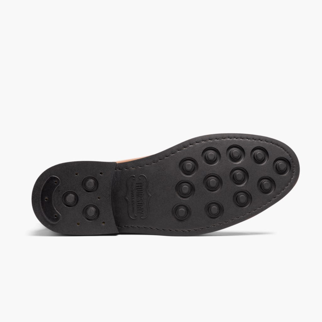 High-Traction Rubber Outsole & Lug Tread Pattern on Duke Brandy Läderkängor för Herr