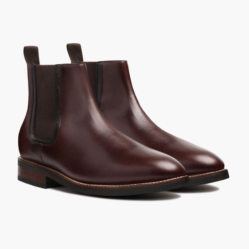 Duke Brun Leather Boots för Herr