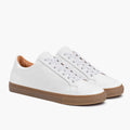 Legacy White Leather Sneakers