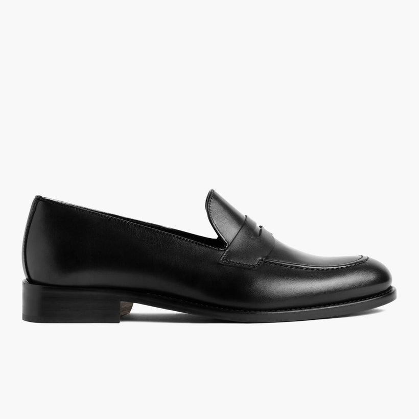 Lincoln Svart Leather Sneakers för Herr