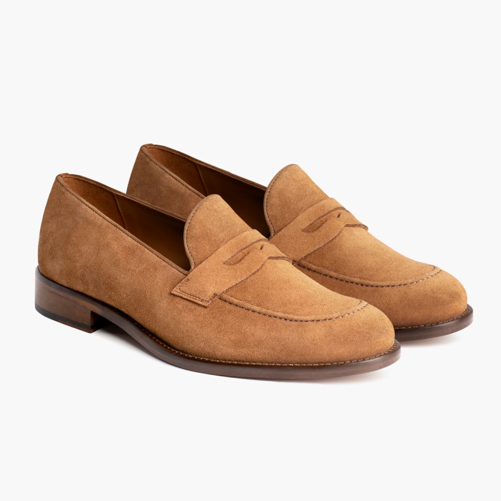 Lincoln Cider Läderloafers för Herr in Classic Full-Grain Leather - Sidovy | Handla online