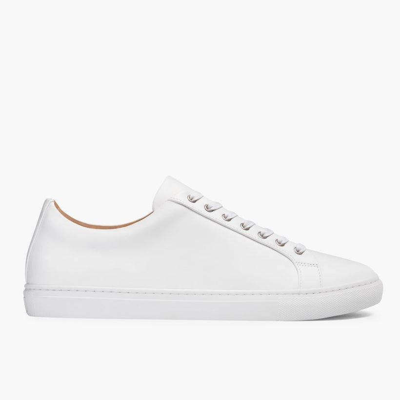 Premier Low Top White Leather Sneakers för Herr