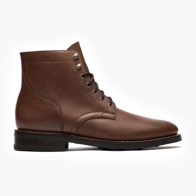 President Whiskey Leather Boots för Herr