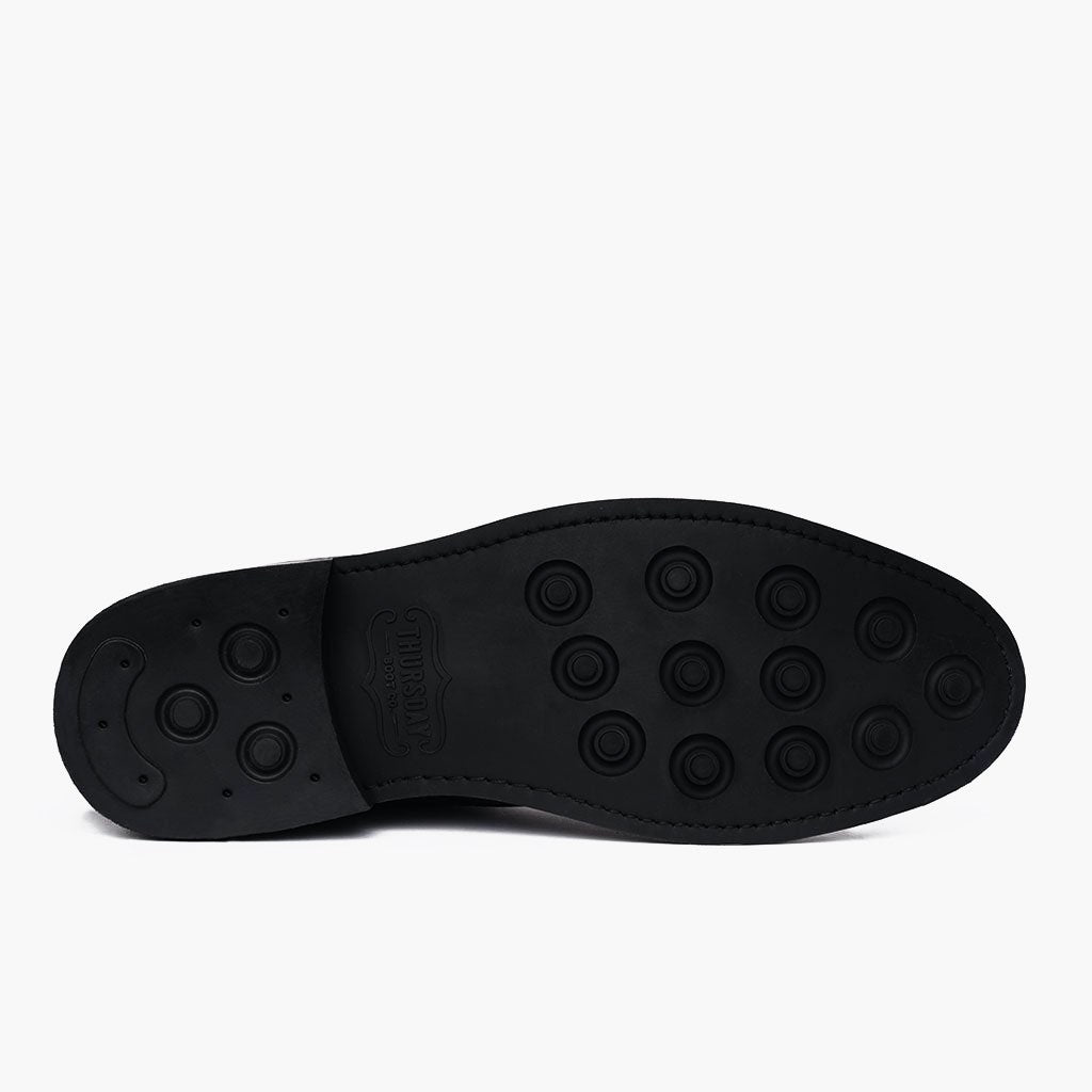 High-Traction Rubber Outsole & Lug Tread Pattern on Scout Ash Läderkängor för Herr For Men