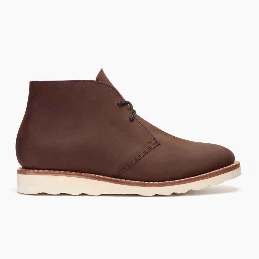 Classic Full-Grain leather Boots - Ritsrandsydd Goodyear-konstruktion och tåhätta