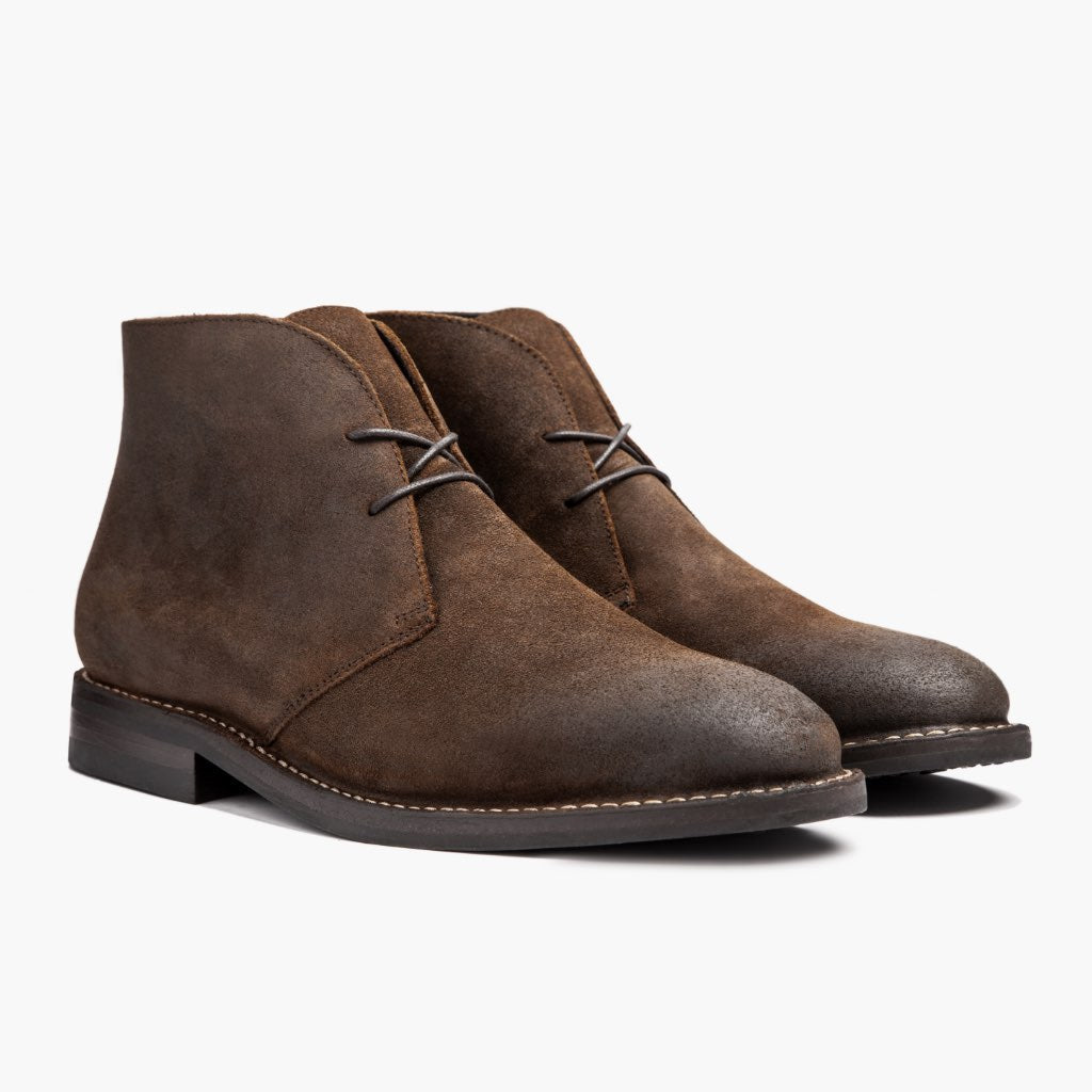 Scout Mocha Läderkängor för Herr For Men in Mocha Full-Grain Leather - Sidovy | Handla online
