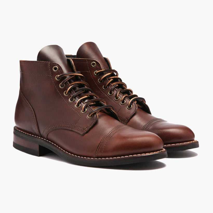 Vanguard French Roast Leather Boots för Herr