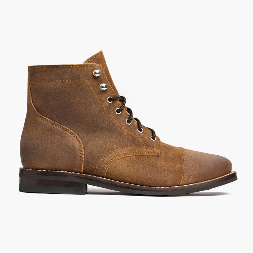 Captain Safari Leather Boots för Herr