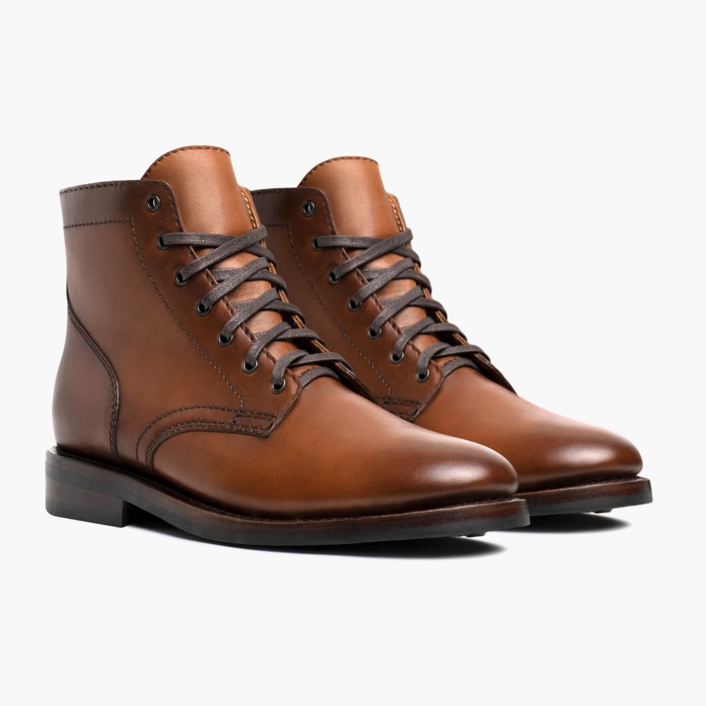 President Brandy Läderkängor för Herr For Men in Classic Full-Grain Leather - Sidovy | Handla online