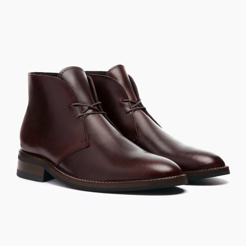 Scout Brun Leather Boots för Herr