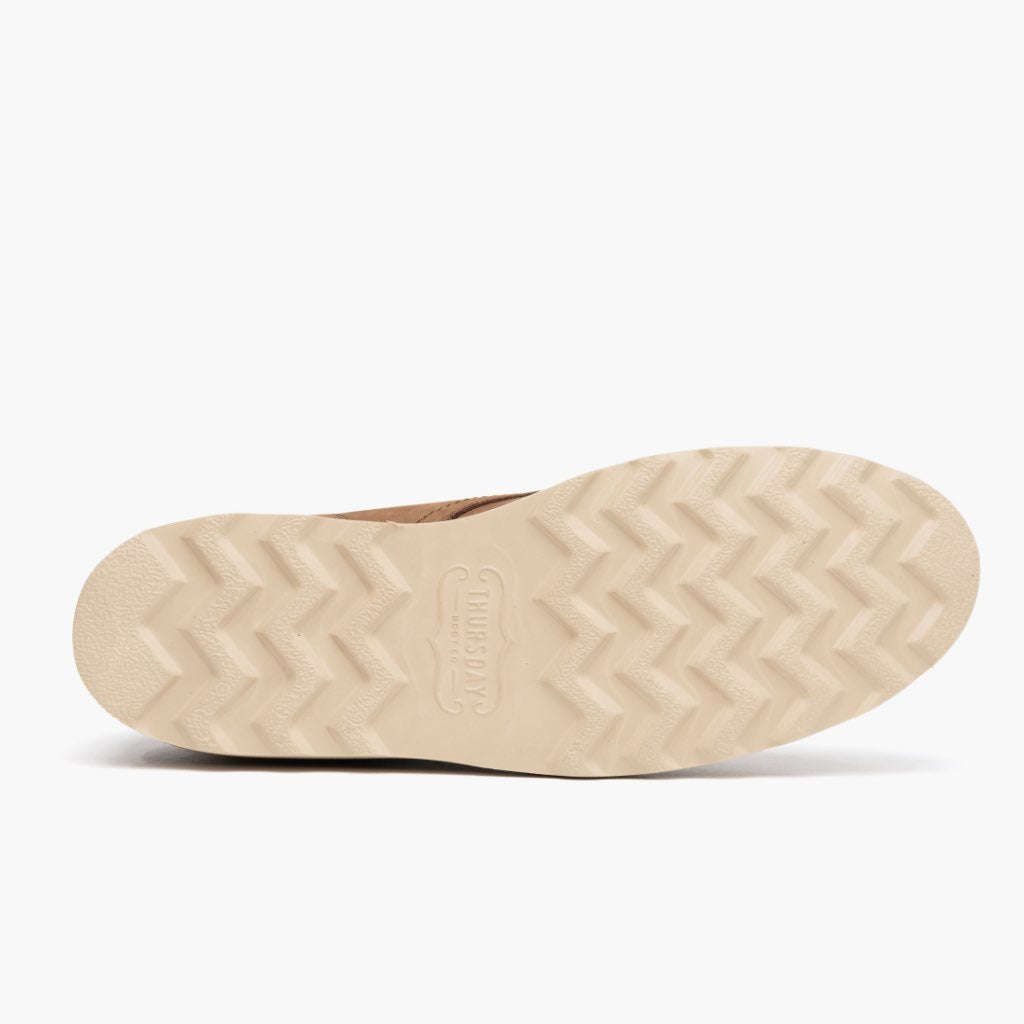 High-Traction Rubber Outsole & Lug Tread Pattern on Diplomat Pebble Läderkängor för Dam