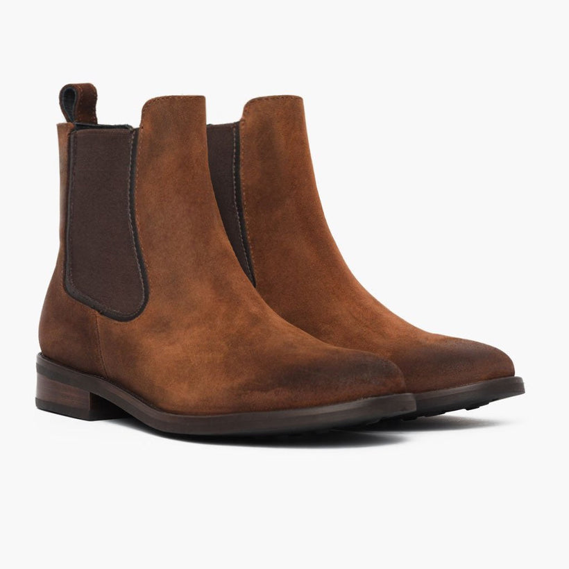 Duchess Glazed Ginger Leather Boots för Dam
