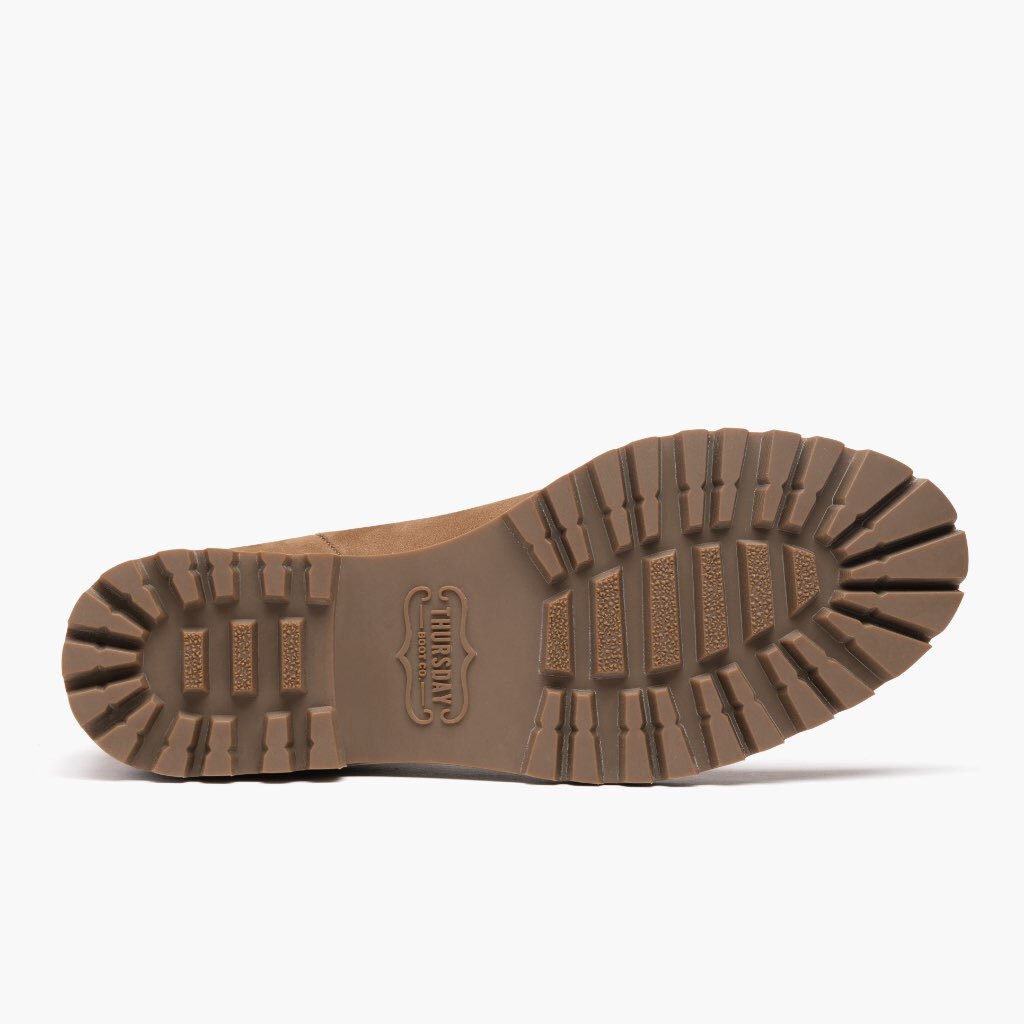 High-Traction Rubber Outsole & Lug Tread Pattern on Legend Pebble Läderkängor för Dam