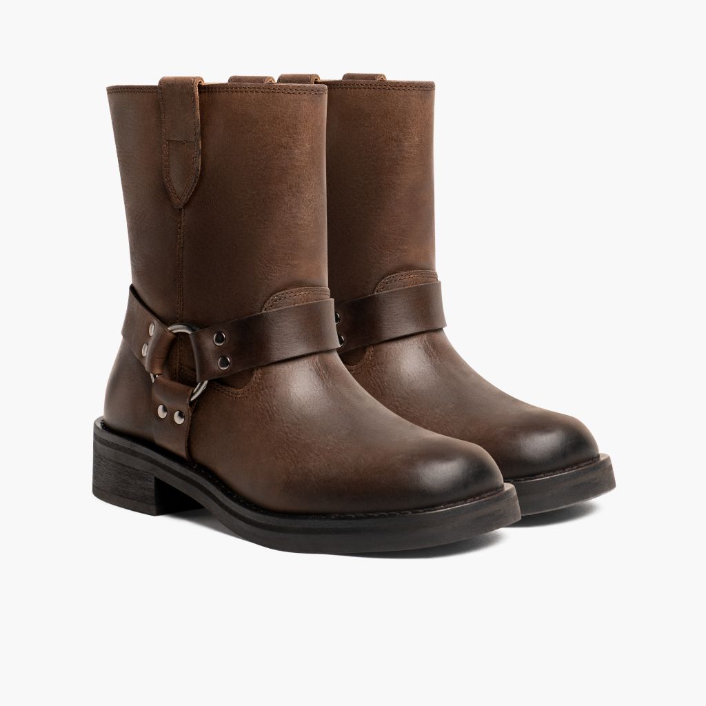 Classic Full-Grain leather Boots - Ritsrandsydd Goodyear-konstruktion och tåhätta