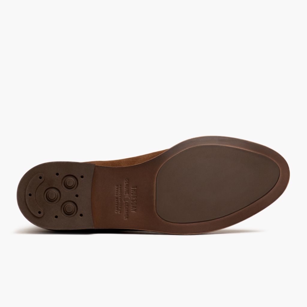 High-Traction Rubber Outsole & Lug Tread Pattern on Dreamer Cinnamon Läderkängor för Dam