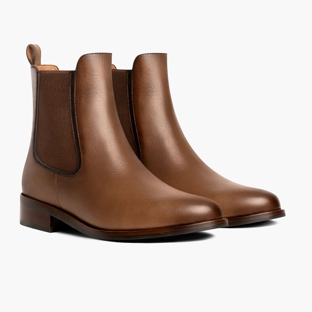 Classic Full-Grain leather Boots - Ritsrandsydd Goodyear-konstruktion och tåhätta