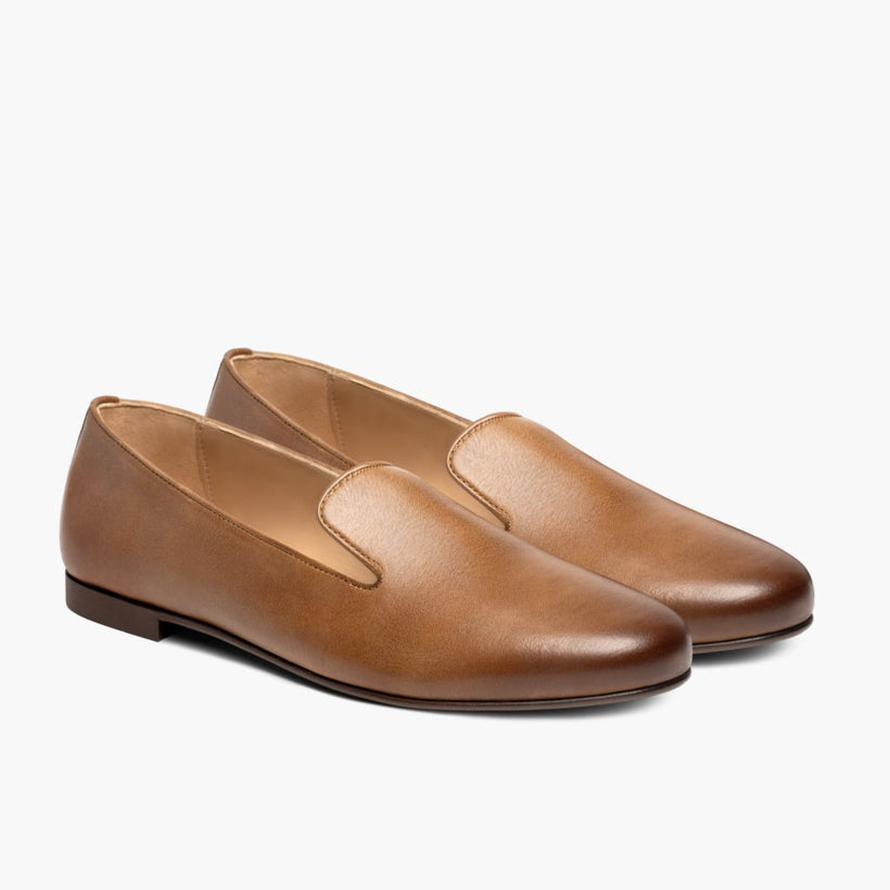 Eden Ginger Leather Boots för Dam