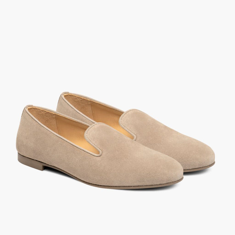 Eden Latte Leather Boots för Dam