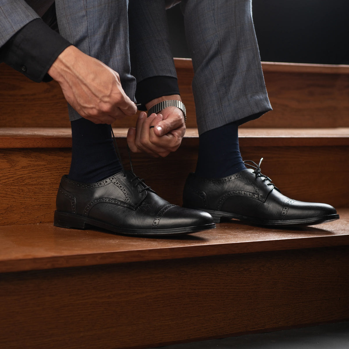 Orlaven Dirk Brogues Derbyskor i läder för Herr footwear image 10