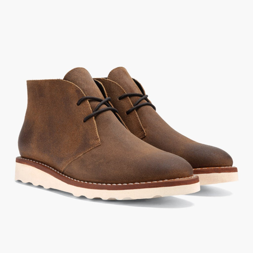 Scout Safari Leather Boots för Herr