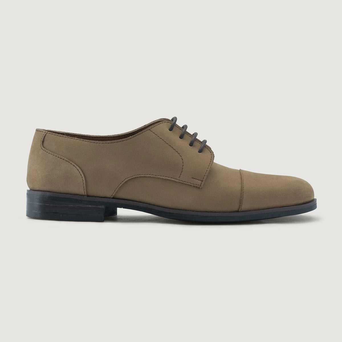 Brown Full-Grain leather Shoes - Ritsrandsydd Goodyear-konstruktion och tåhätta