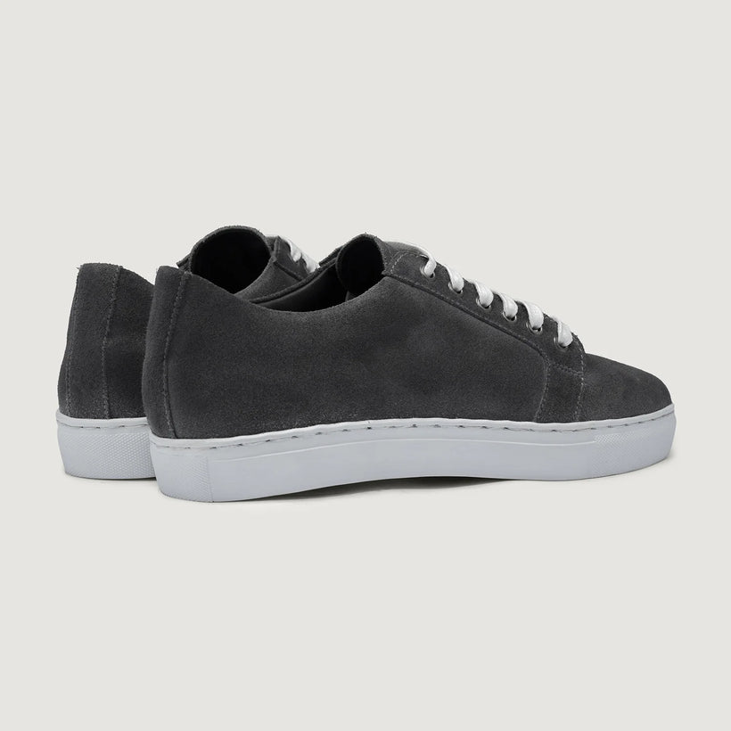 Murphy Low Top Grey Suede Lädersneakers för Herr