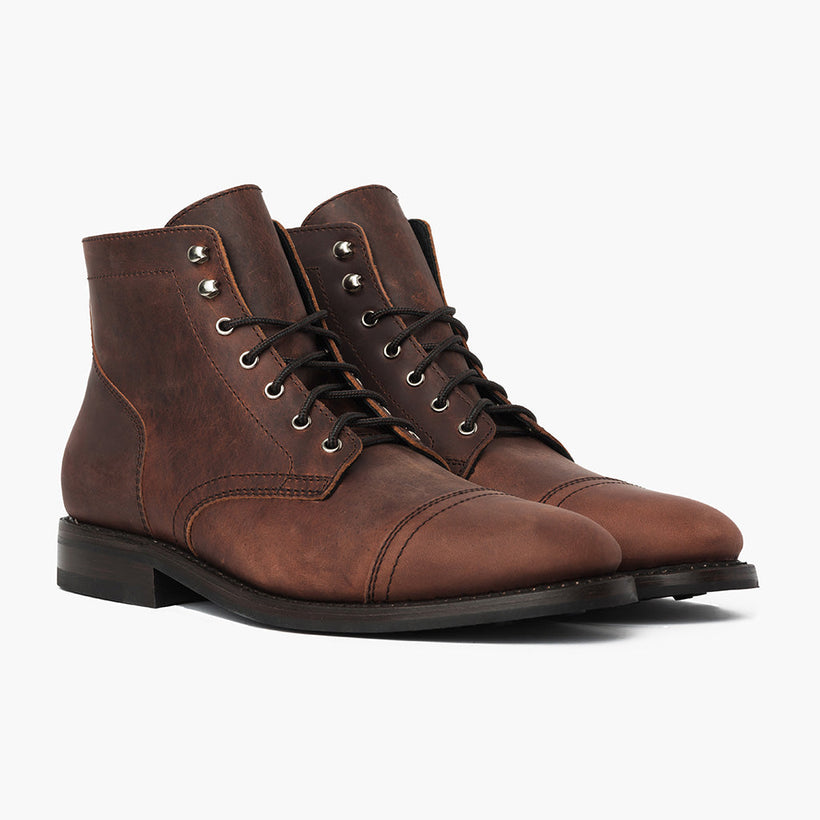 Captain Arizona Adobe Leather Boots för Herr