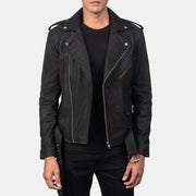 
Allaric Alley Bikerjacka i Läder för Herr – alternate product view 1