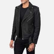 
Allaric Alley Bikerjacka i Läder för Herr – alternate product view 2