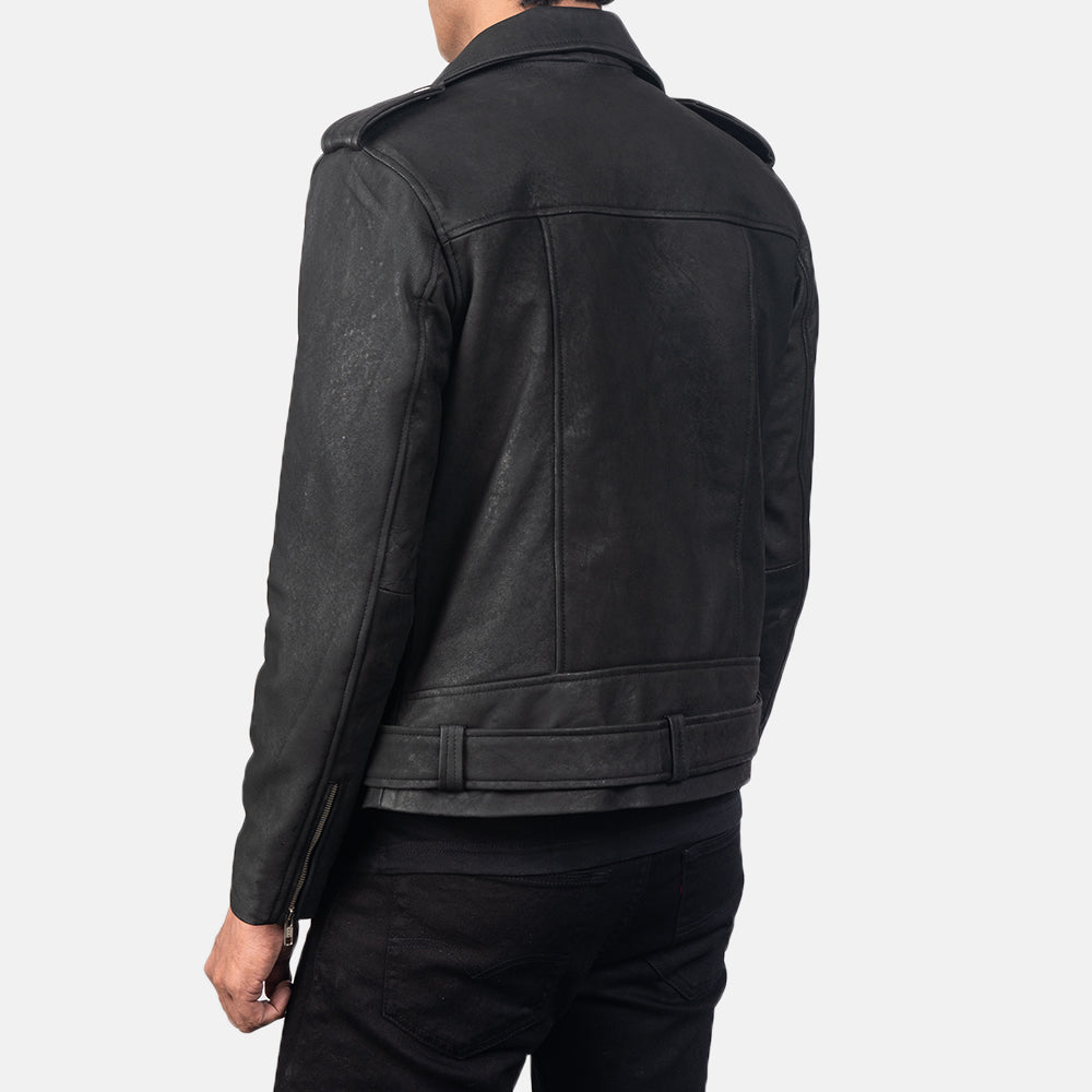 
Allaric Alley Bikerjacka i Läder för Herr – alternate product view 5