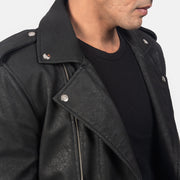 
Allaric Alley Bikerjacka i Läder för Herr – alternate product view 6