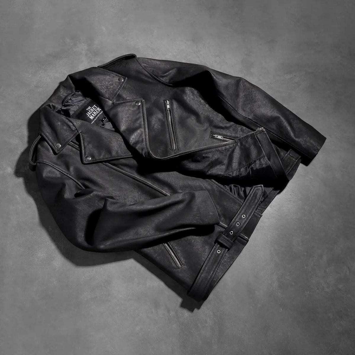 
Allaric Alley Bikerjacka i Läder för Herr – alternate product view 7