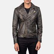 
Allaric Alley Bikerjacka i Läder för Herr – alternate product view 1