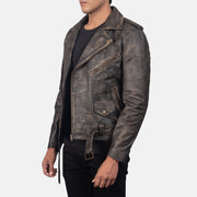 
Allaric Alley Bikerjacka i Läder för Herr – alternate product view 2