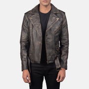 
Allaric Alley Bikerjacka i Läder för Herr – alternate product view 3