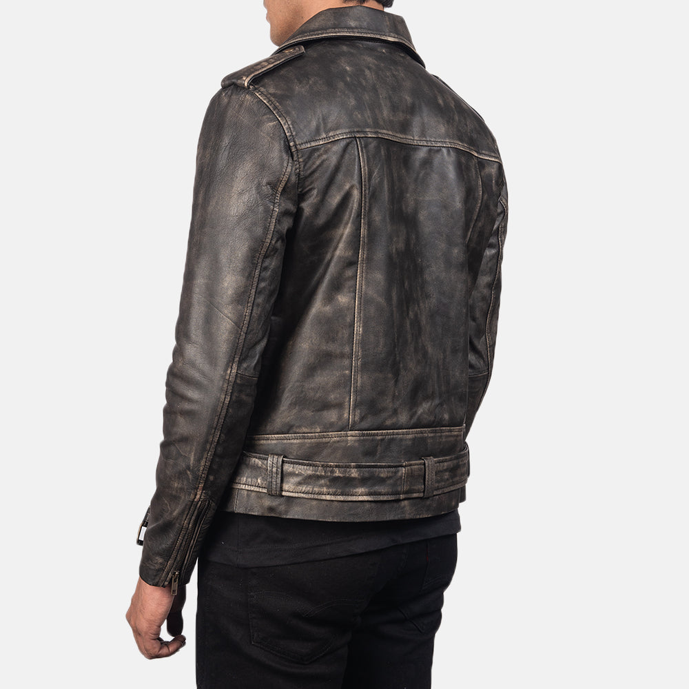 
Allaric Alley Bikerjacka i Läder för Herr – alternate product view 5