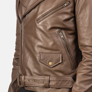 
Allaric Alley Bikerjacka i Läder för Herr – alternate product view 6